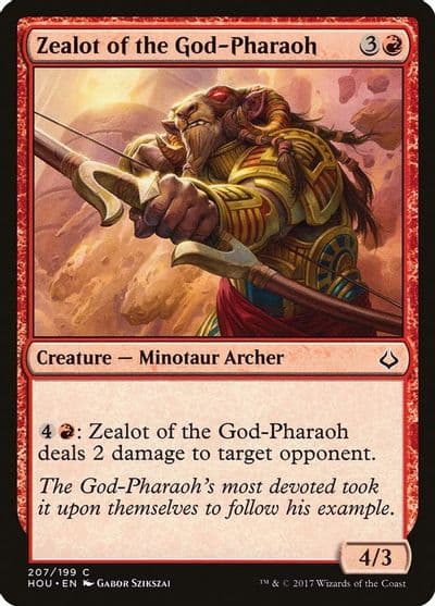 Zealot of the God Pharaoh Hour of Devastation Magic card