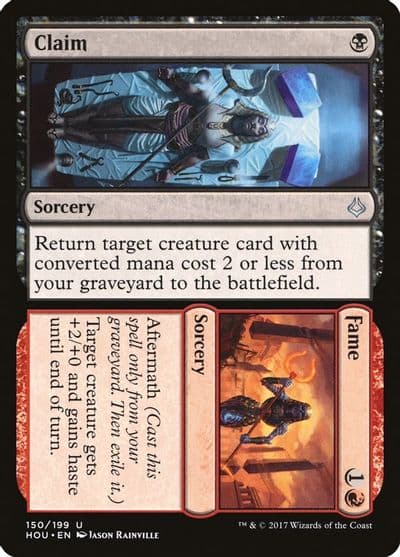 Claim Fame Hour of Devastation Magic card