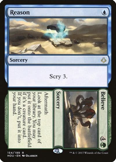 Reason Believe Hour of Devastation Magic card
