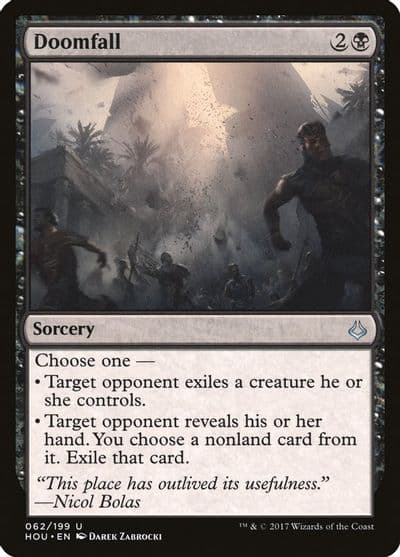 Doomfall Hour of Devastation Magic card