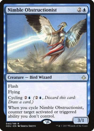 Nimble Obstructionist Hour of Devastation Magic card