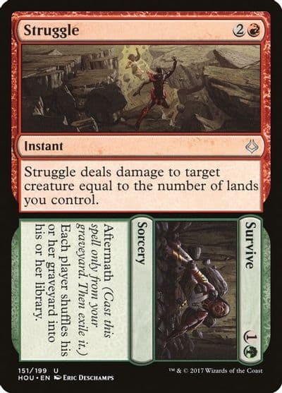 Struggle Survive Hour of Devastation Magic card