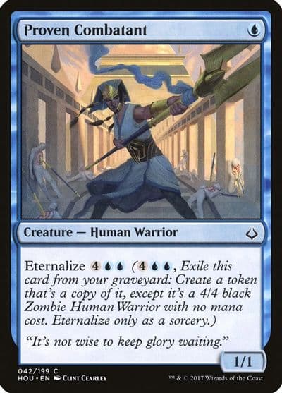 Proven Combatant Hour of Devastation Magic card