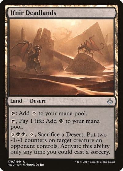 Ifnir Deadlands Hour of Devastation Magic card