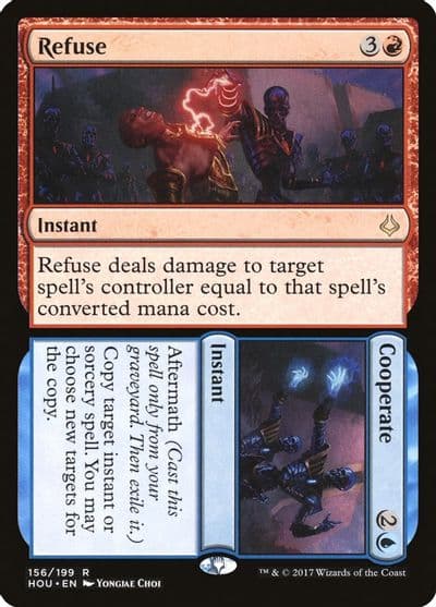 Refuse Cooperate Hour of Devastation Magic card