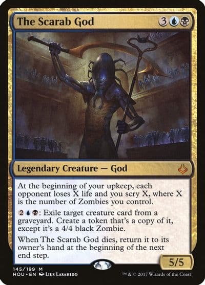 The Scarab God Hour of Devastation Magic card