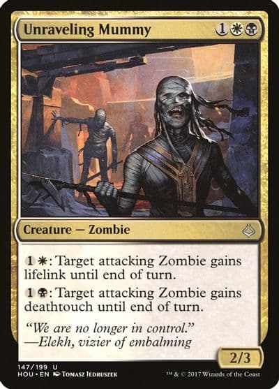 Unraveling Mummy Hour of Devastation Magic card