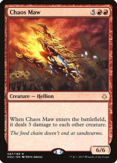 Chaos Maw Hour of Devastation Magic card