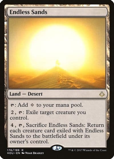 Endless Sands Hour of Devastation Magic card