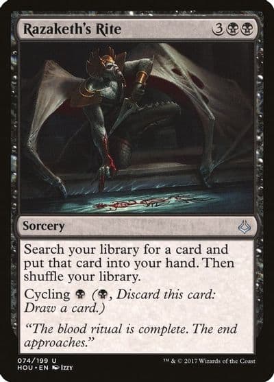 Razakeths Rite Hour of Devastation Magic card