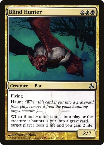 Blind Hunter Guildpact Magic card
