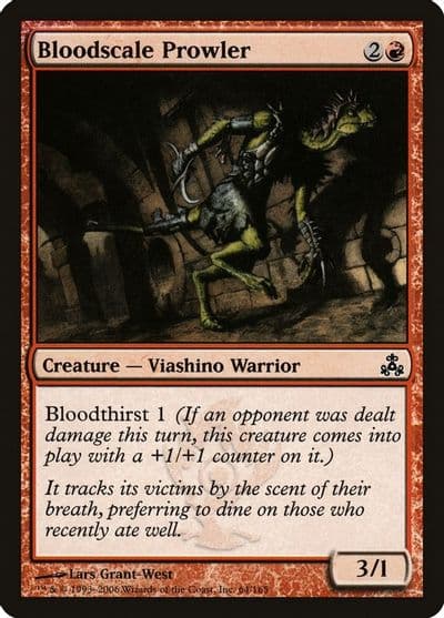 Bloodscale Prowler Guildpact Magic card