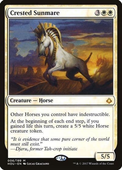 Crested Sunmare Hour of Devastation Magic card