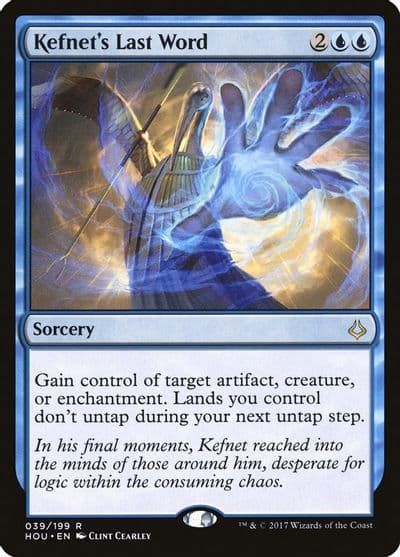 Kefnets Last Word Hour of Devastation Magic card