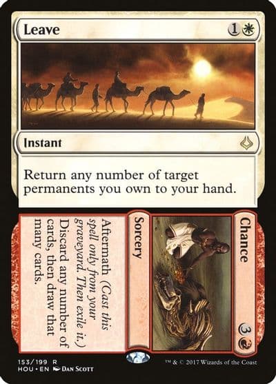 Leave Chance Hour of Devastation Magic card