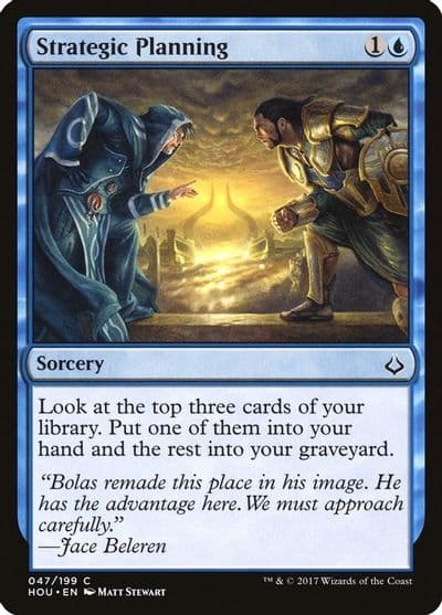 Strategic Planning Hour of Devastation Magic card