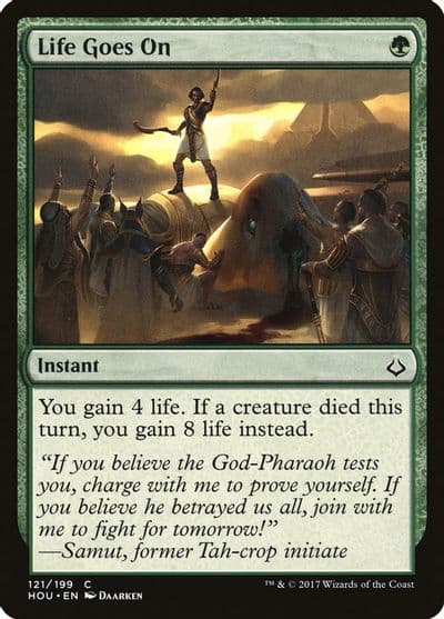 Life Goes On Hour of Devastation Magic card