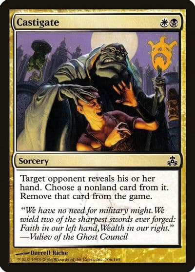Castigate Guildpact Magic card