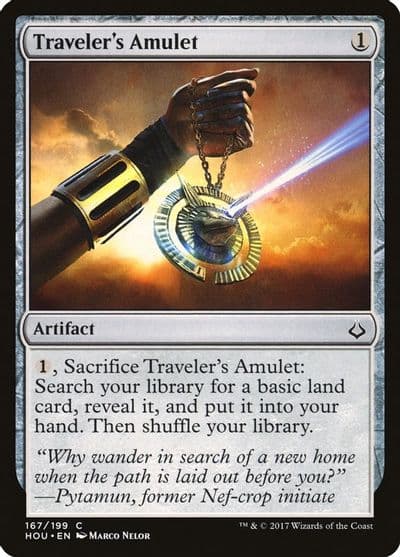 Travelers Amulet Hour of Devastation Magic card