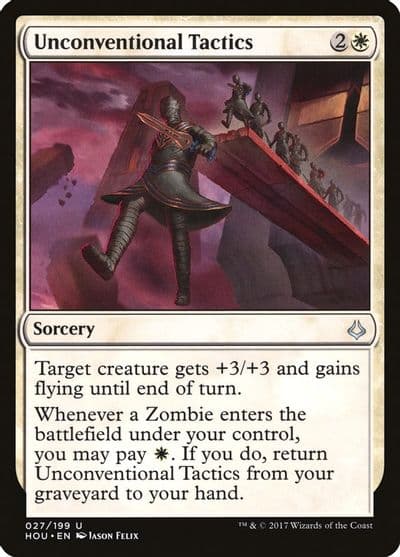 Unconventional Tactics Hour of Devastation Magic card