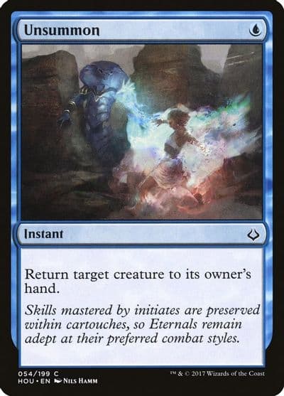 Unsummon Hour of Devastation Magic card