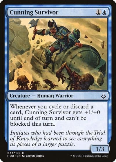 Cunning Survivor Hour of Devastation Magic card
