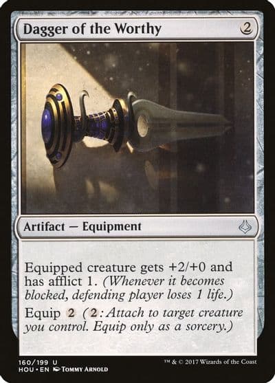 Dagger of the Worthy Hour of Devastation Magic card