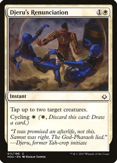 Djerus Renunciation Hour of Devastation Magic card