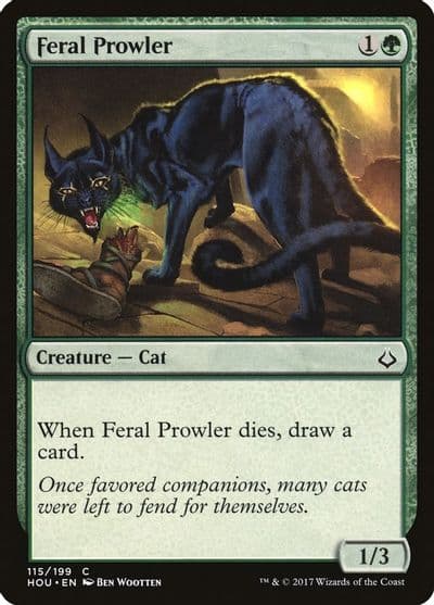 Feral Prowler Hour of Devastation Magic card