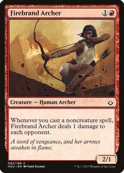 Firebrand Archer Hour of Devastation Magic card