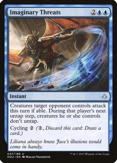 Imaginary Threats Hour of Devastation Magic card