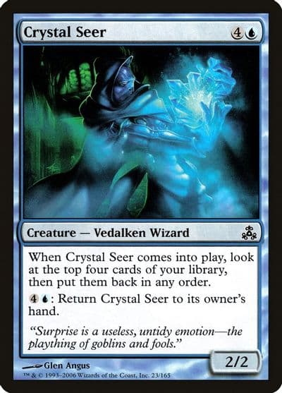 Crystal Seer Guildpact Magic card
