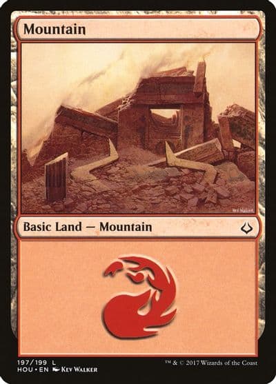 Mountain 197 Hour of Devastation Magic card