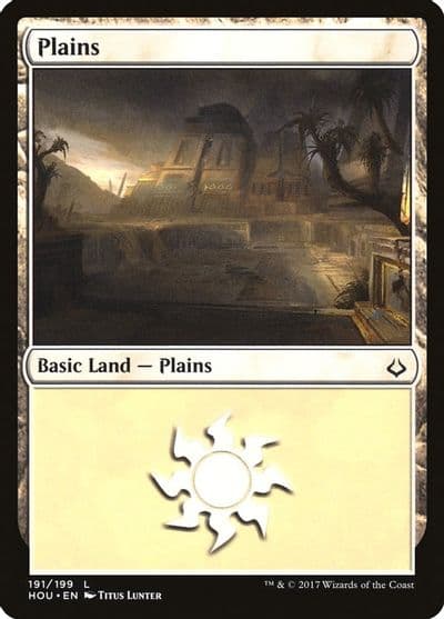 Plains 191 Hour of Devastation Magic card