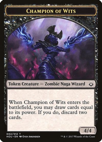Champion of Wits Token Hour of Devastation Magic card