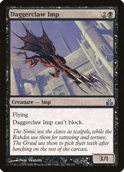 Daggerclaw Imp Guildpact Magic card