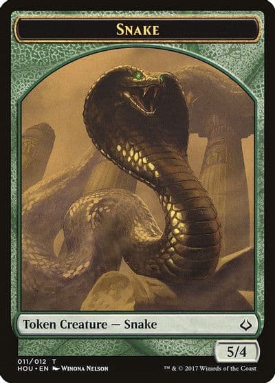 Snake Token Hour of Devastation Magic card