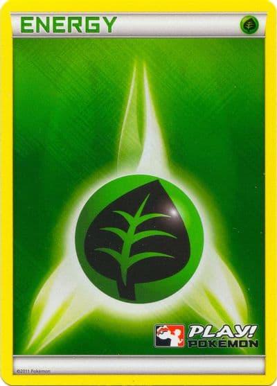 Grass Energy (2011 Play! Pokemon) League & Championship Cards Pokemon card
