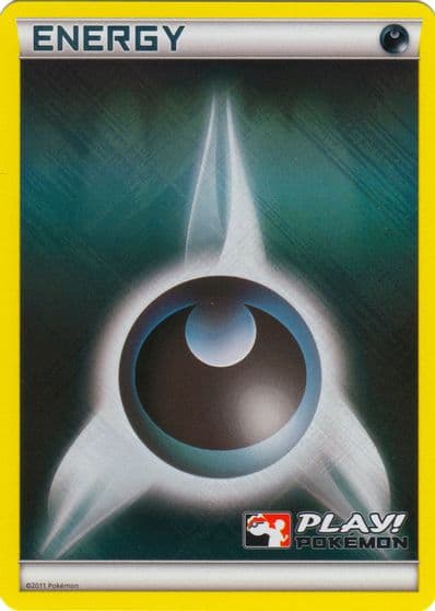 Darkness Energy (2011 Play! Pokemon) League & Championship Cards Pokemon card