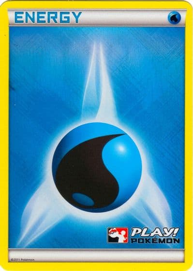 Water Energy (2011 Play! Pokemon) League & Championship Cards Pokemon card