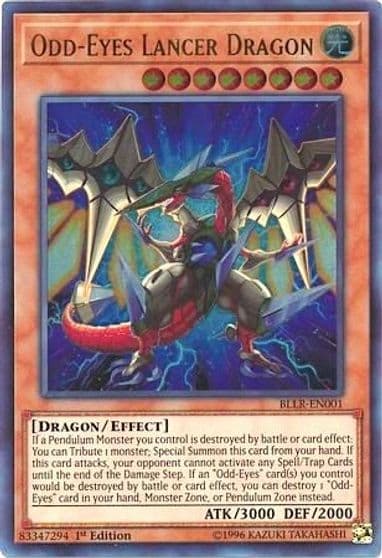 Odd Eyes Lancer Dragon Battles of Legend: Light's Revenge Yu-Gi-Oh! card