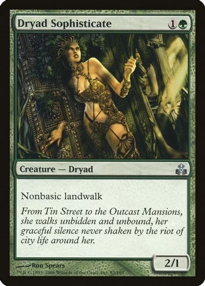 Dryad Sophisticate Guildpact Magic card