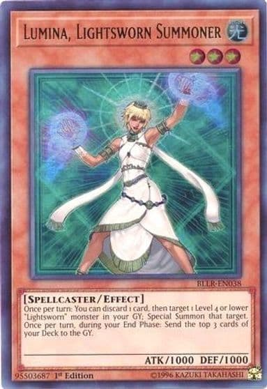 Lumina Lightsworn Summoner Battles of Legend: Light's Revenge Yu-Gi-Oh! card