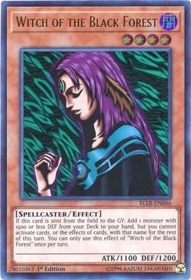 Witch of the Black Forest Battles of Legend: Light's Revenge Yu-Gi-Oh! card