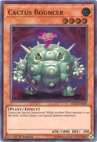 Cactus Bouncer Battles of Legend: Light's Revenge Yu-Gi-Oh! card