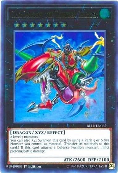 Gaia Dragon the Thunder Charger Battles of Legend: Light's Revenge Yu-Gi-Oh! card
