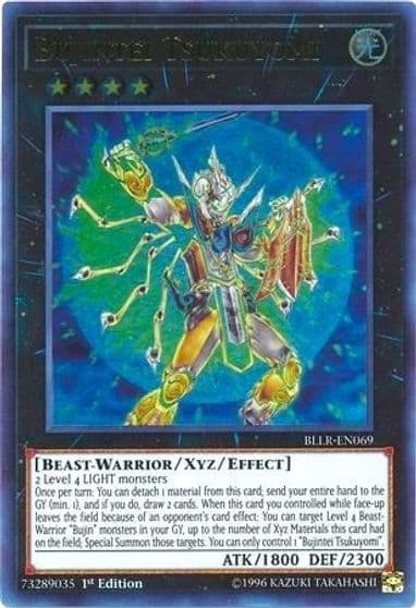 Bujintei Tsukuyomi Battles of Legend: Light's Revenge Yu-Gi-Oh! card