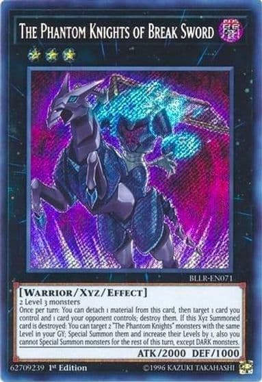 The Phantom Knights of Break Sword Battles of Legend: Light's Revenge Yu-Gi-Oh! card