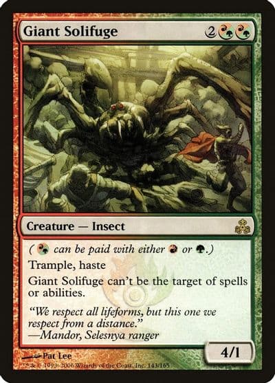 Giant Solifuge Guildpact Magic card