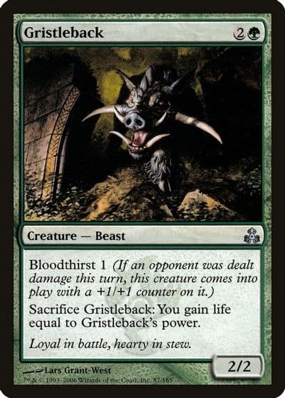 Gristleback Guildpact Magic card
